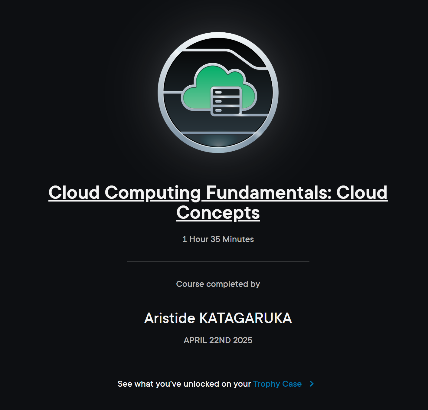 Course: Cloud Computing Fundamentals: Cloud Concepts